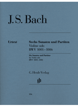 Sonatas and Partitas BWV 1001-1006 for Violin solo
